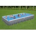 BESTWAY Power Steel Bazénový set 956 x 488 x 132 cm, piesková filtrácia 56623
