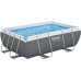 BESTWAY Power Steel Bazénový set 282 x 196 x 84 cm, kartušová filtrácia 56629