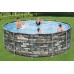 BESTWAY Power Steel Bazénový set 427 x 122 cm, kartušová filtrácia 56993