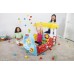 BESTWAY Fisher-Price Nafukovacia lokomotíva s loptičkami 132 x 94 x 89 cm 93537