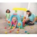 BESTWAY Fisher-Price Nafukovacia lokomotíva s loptičkami 132 x 94 x 89 cm 93537