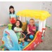 BESTWAY Fisher-Price Nafukovacia lokomotíva s loptičkami 132 x 94 x 89 cm 93537