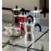 BIALETTI Dama Glamour kanvička, 3 porcie, hliník - tmavo červená 2160199319