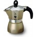 BIALETTI Dama Glamour kanvička, 3 porcie, hliník - tmavo hnedá 2160199318