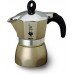 BIALETTI Dama Glamour kanvička, 3 porcie, hliník - tmavo červená 2160199319