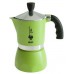 BIALETTI Fiammetta kanvička, 3 porcie, hliník - tm. červená 2150199314