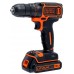 Black & Decker BDCDC18BAFC Aku vŕtačka (2x1,5Ah/18V) + príslušenstvo