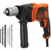 Black & Decker BEH850 Príklepová vŕtačka, rýchloupínacie skľučovadlo (850W/13mm) kufor