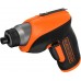 Black & Decker CS3652LC Aku skrutkovač (5,5Nm/3,6V/1,5Ah), uhlový nástavec