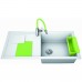 BLANCO SITY XL 6 S Infini SILGRANIT obojstranný bez exc. biely / prísl. kiwi 525063