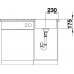BLANCO ZEROX 400 IF/A InFino nerez Durinox s tiahlom 523100