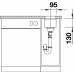BLANCO SUBLINE 160-U InFino SILGRANIT tartufo bez tiahla 523403