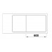 BLANCO AXIA III 6 S-F InFino SILGRANIT aluminium dřev.deska drez vpravo s exc. 523485
