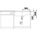 BLANCO SUBLINE 700 U Level InFino SILGRANIT aluminium drez vľavo 523540