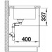 BLANCO SUBLINE 480/320 U InFino SILGRANIT tartufo drez vľavo bez tiahla 523591