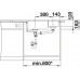 BLANCO DELTA II-F InFino SILGRANIT biela s excentrom prísluš. áno 523673