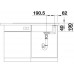 BLANCO Axia III XL 6 S drez Silgranit, aluminium 522181