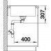 BLANCO Axia III XL 6S-F drez SILGRANIT, káva 522200