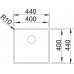 BLANCO Claron 400 - IF / N drez nerezový , hodvábny lesk 517212