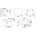 BLANCO Delta II drez SILGRANIT, antracit 521252