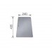 BLANCO krájacia doska sklenená pre drezy pod dosku (keramické) 435x240 mm 227699