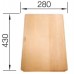 BLANCO krájacia doska buk pre SUBLINE 280x430 mm 514544
