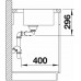 BLANCO Divon II 8-IF Infino drez, s excentrom nerez 521663