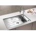 BLANCO ANDANO XL 6S-IF Compact drez nerez hodvábny lesk, vľavo 521014