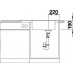 BLANCO Elon XL 6 S drez Silgranit bez excentru, muškát 521864