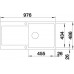 BLANCO Idento XL 6S-F drez keramika PuraPlus®, magnólia 522278