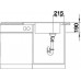 BLANCO Elon XL 6 S-F drez SILGRANIT s excentrom, aluminium 519512