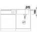 BLANCO ELON XL 6 S Infini s excentrom Silgranit 780x500mm, tartufo 524841