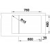 BLANCO ELON XL 6 S Infini s excentrom Silgranit 780x500mm, tartufo 524841