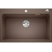 BLANCO Etagon 8 Infino drez Silgranit, s excentrom, kávová 525186
