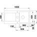 BLANCO Idento 6 S drez keramika PuraPlus s excentrom, biela 522122