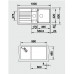 BLANCO Lexa 6 S drez Silgranit káva 515061