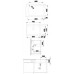 BLANCO Pleon 8 drez Silgranit piesok 518342