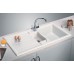 BLANCO Prion 6 S drez keramicky s excentrom, krištáľovo biela 514811