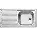 BLANCO set TOP EES drez nerez 860 x 435 mm + MIDA batéria chróm