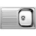 BLANCO set TIPO 45 S Compact nerez profilovaný 780 x 500 mm 513675 + BRAVON-S batéria chr