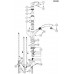 BLANCO set TIPO 45 S Compact nerez profilovaný 780 x 500 mm 513675 + BRAVON-S batéria chr