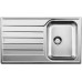 BLANCO set LIVIT 45 S Salto nerez kartáčovaný 860 x 500 mm + BRAVON batéria chróm