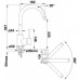 BLANCO set LEMIS 45 S-IF nerez kartáčovaný 860 x 500 mm + MIDA batéria chróm