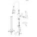 BLANCO set FLEX mini profilovaný nerez 780 x 435 mm 512032 + MIDA-S batéria chróm 521454
