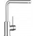 BLANCO set MAGNAT prírodný nerez 860 x 435 mm + MILA batéria chróm