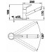 BLANCO set FLEX Pre 45 S nerez prírodný lesk 860 x 480 mm + KANO-S batéria chróm