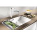 BLANCO Subline 700 - U Level drez Silgranit sivá skala 518971