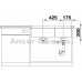 BLANCO Subline 480/320 U drez Silgranit ľavý bez tiahla aluminium 519486