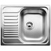 BLANCO set TIPO 45 S Mini nerez profilovaný 605 x 500 mm + BRAVON batéria chróm