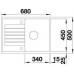 BLANCO ZIA 45 S Compact s excentrom SILGRANIT antracit 524711